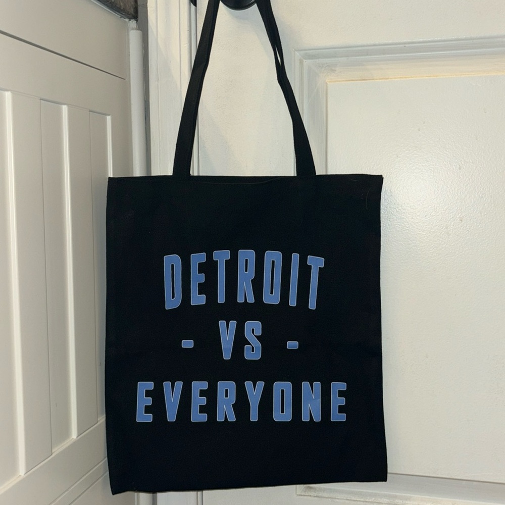 Detroit VS Everyone canvas bag